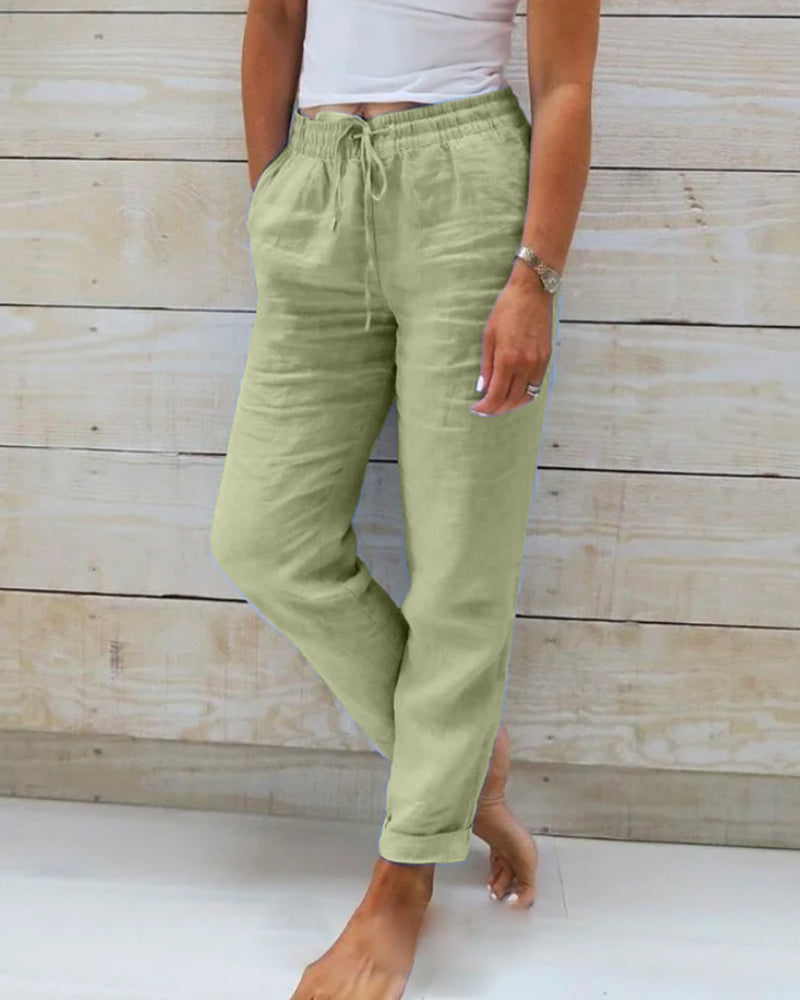 Emilia - Leichte, dehnbare Hose