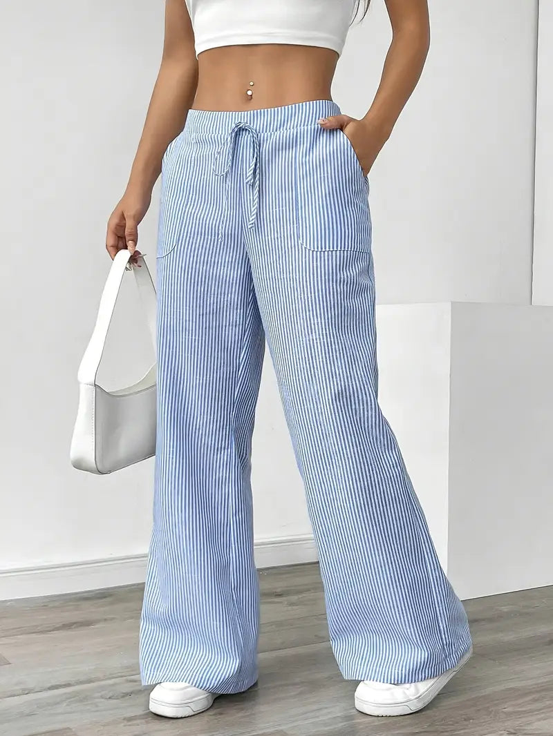 KARINA - STILVOLLE GESTREIFTE HOSE