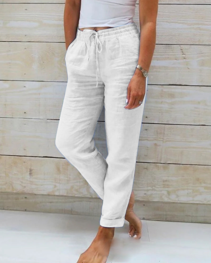 Emilia - Leichte, dehnbare Hose