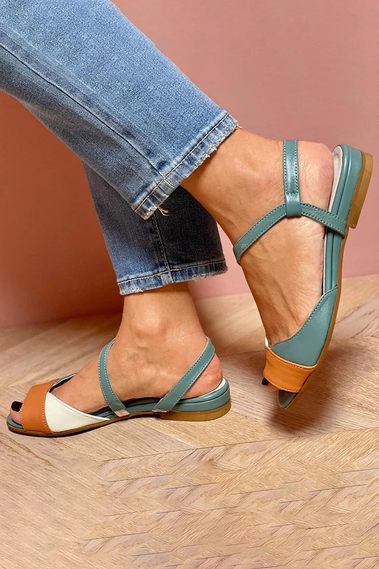 ELENA | FARBIGE BLOCK-SANDALEN