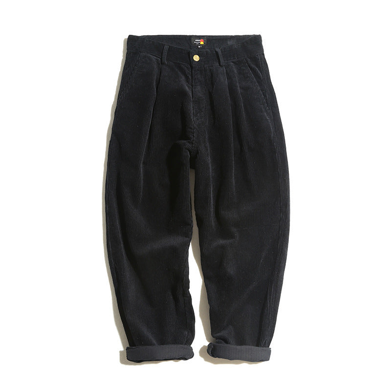 Cord-Hose mit weitem Bein