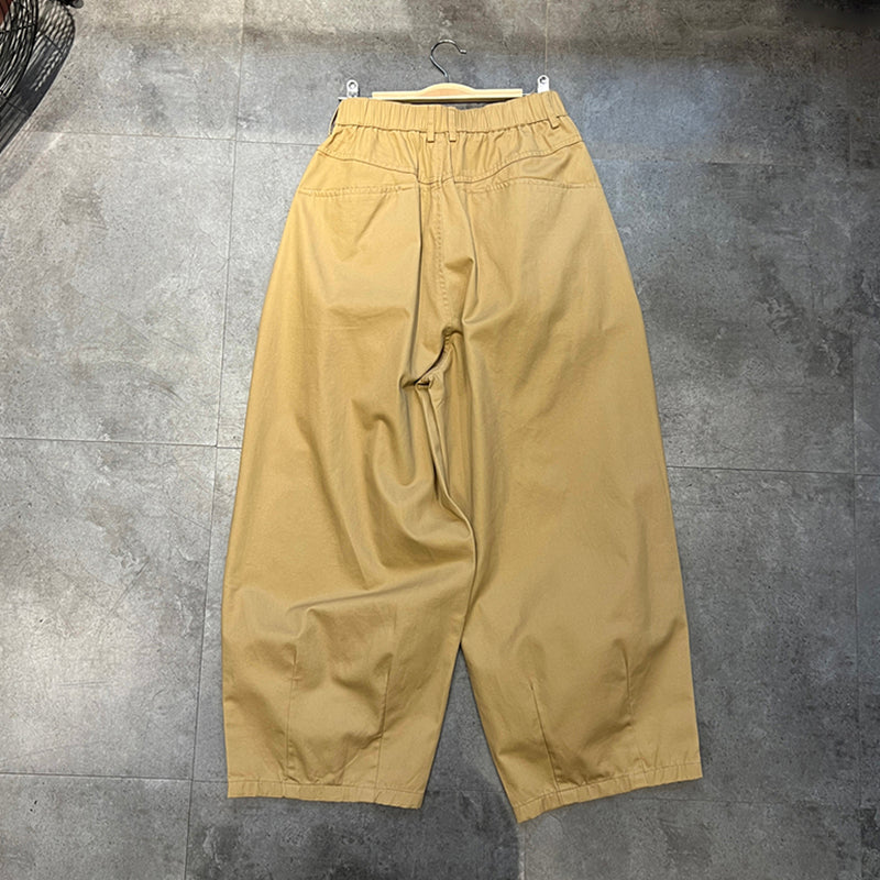 Japanische Weite Hosen mit weitem Bein