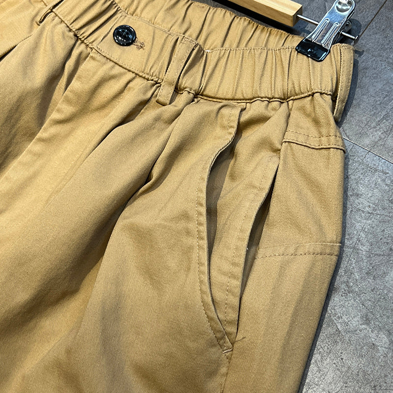 Japanische Weite Hosen mit weitem Bein
