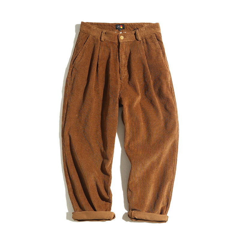 Cord-Hose mit weitem Bein