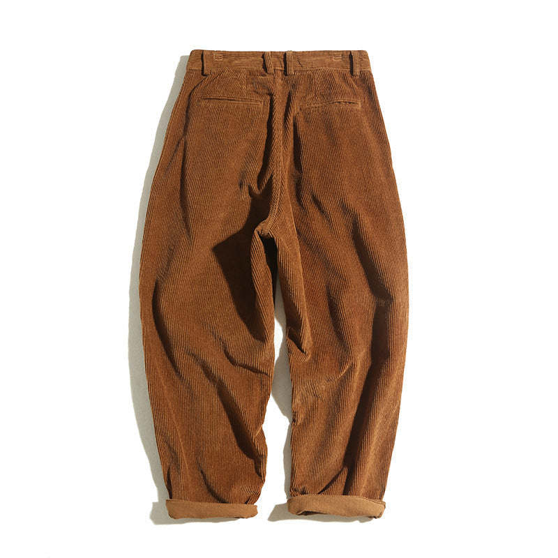 Cord-Hose mit weitem Bein