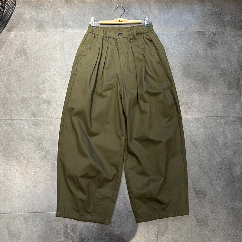 Japanische Weite Hosen mit weitem Bein