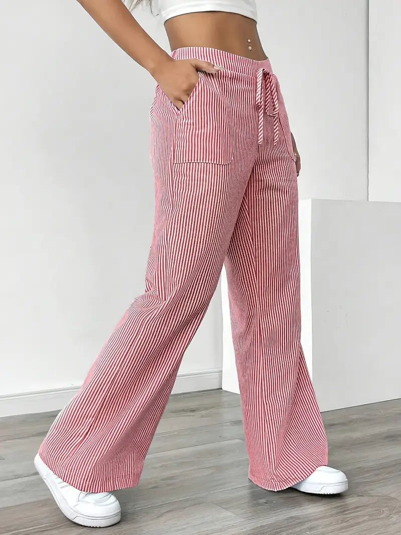 KARINA - STILVOLLE GESTREIFTE HOSE