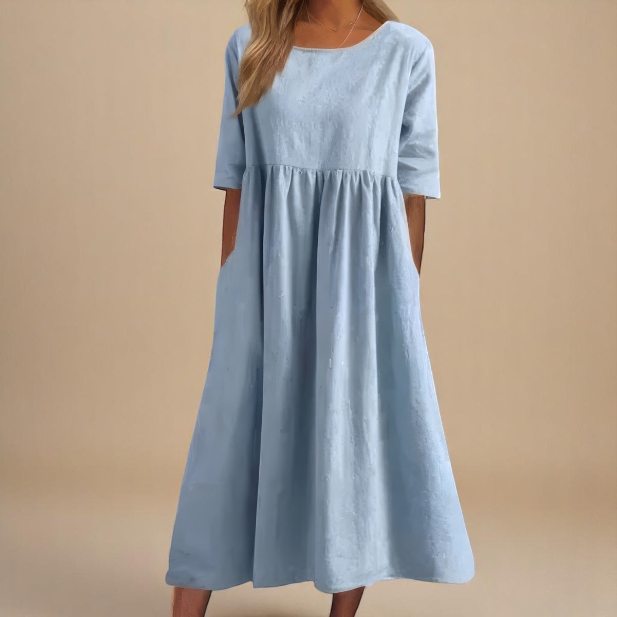 Minea - Kleid aus luftiger Baumwolle