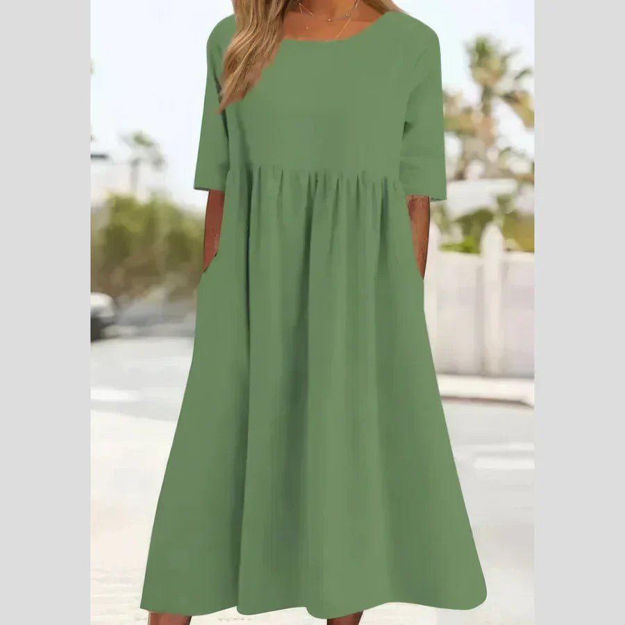 LORETTA - ELEGANTES UND SCHMEICHELHAFTES KLEID