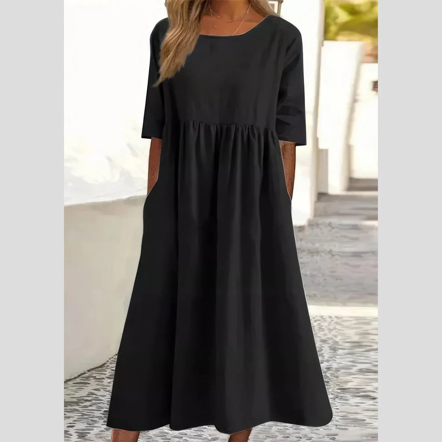 LORETTA - ELEGANTES UND SCHMEICHELHAFTES KLEID