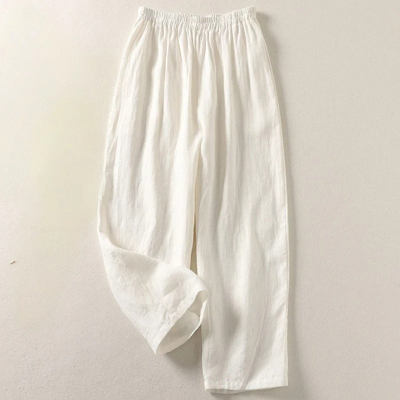 ALISA - BEQUEME LEINENHOSE