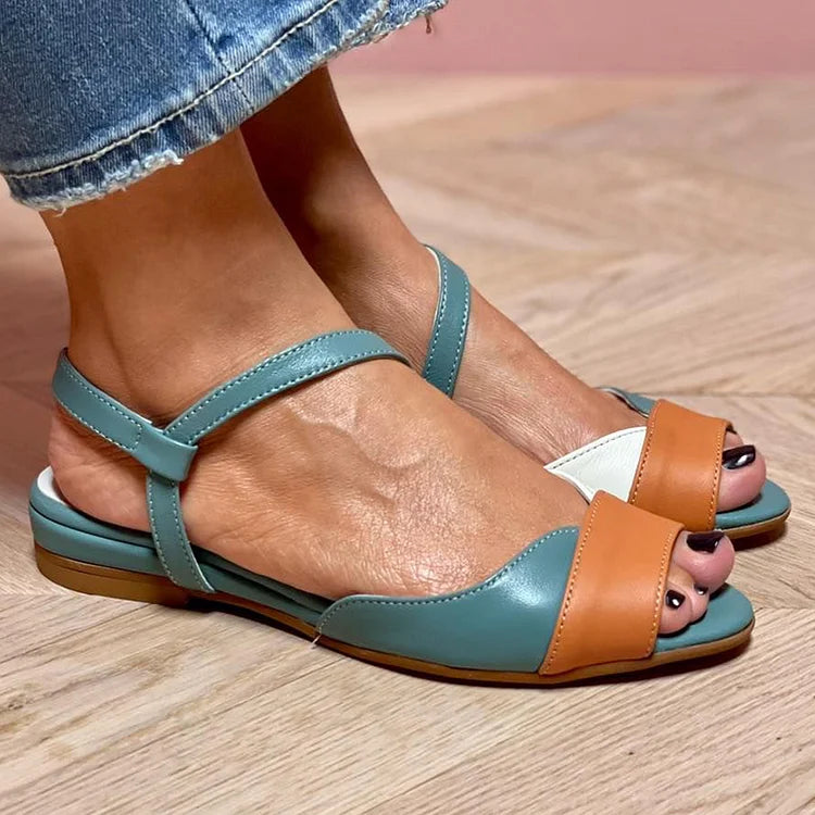 ELENA | FARBIGE BLOCK-SANDALEN