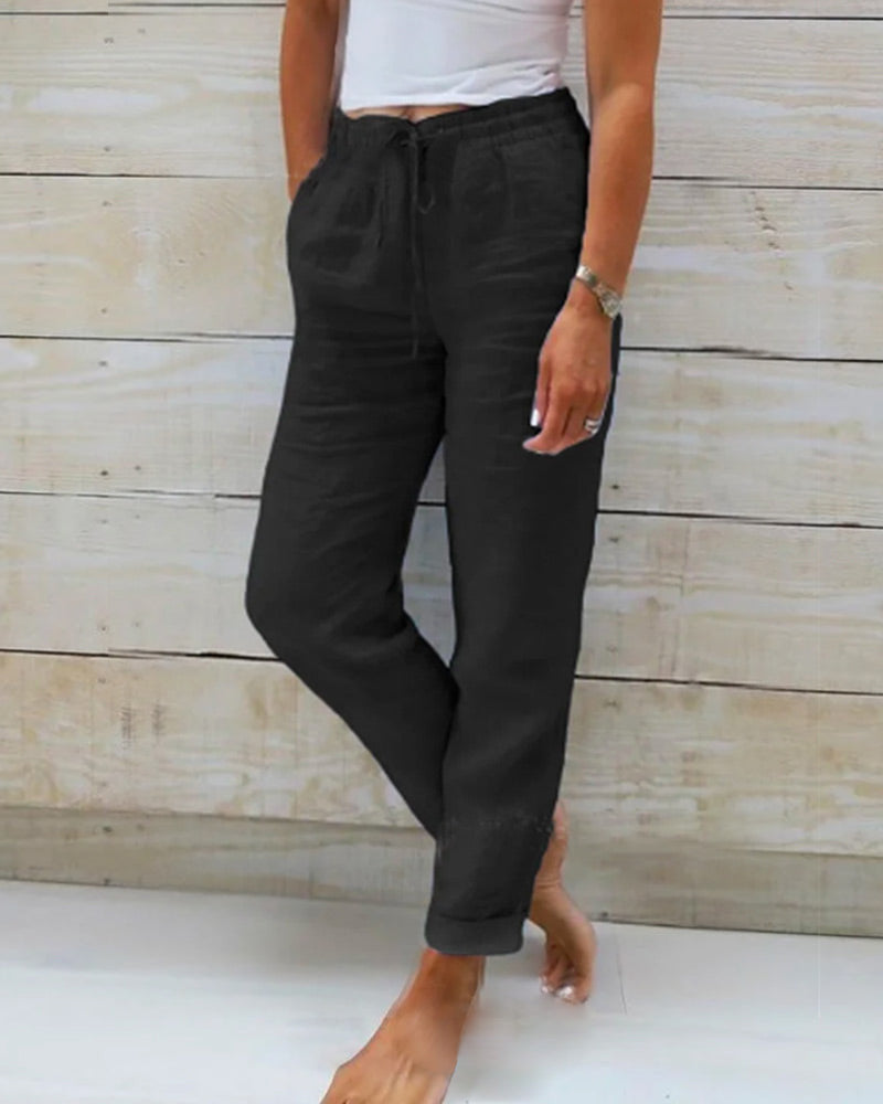 Emilia - Leichte, dehnbare Hose