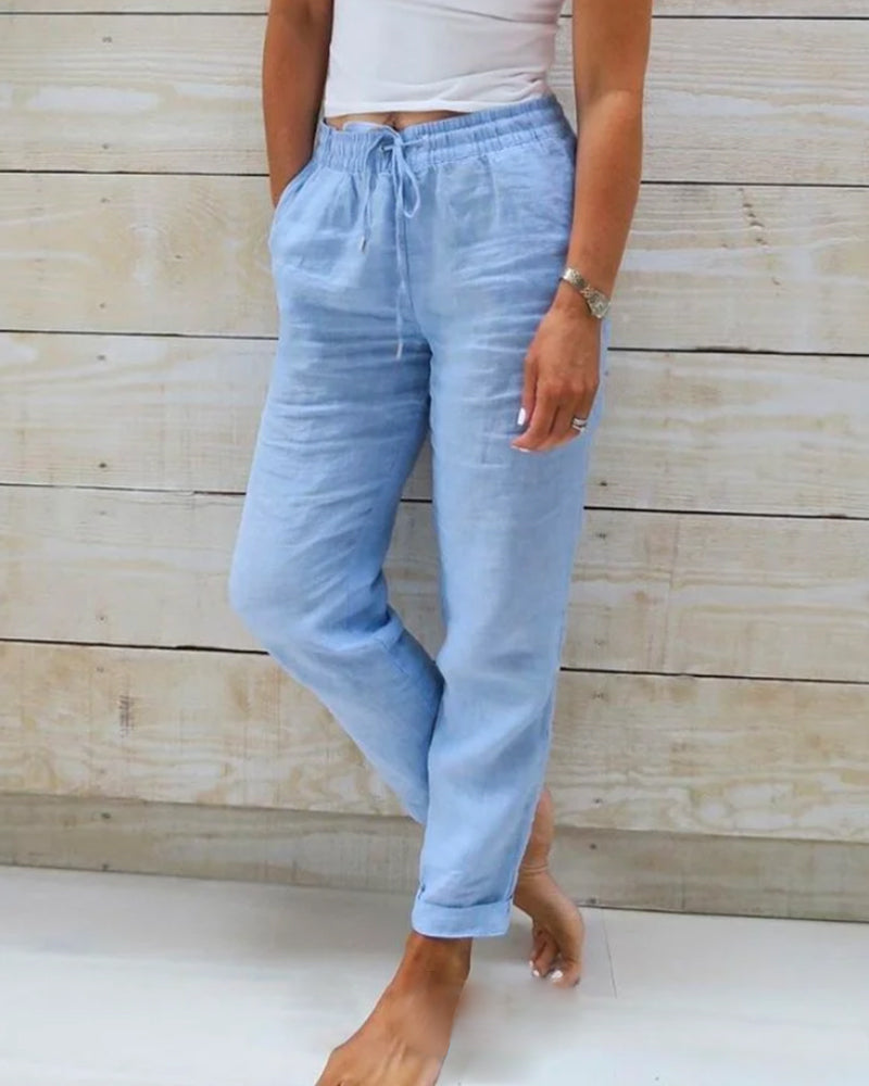 Emilia - Leichte, dehnbare Hose