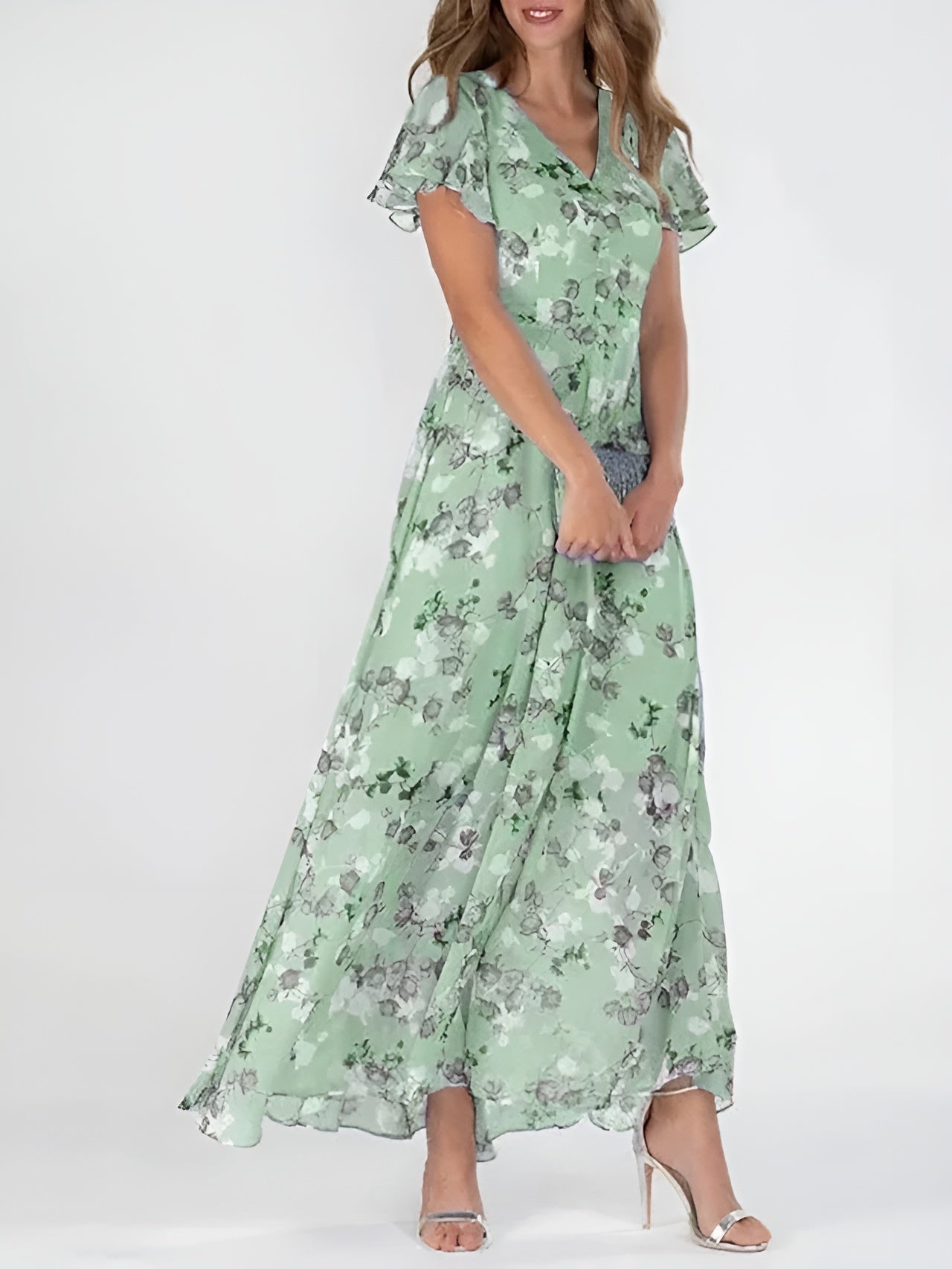 Halina - Elegantes Kleid, das den Bauch bedeckt