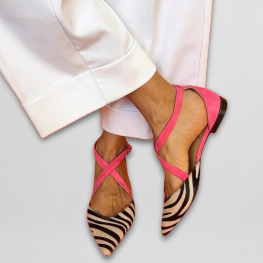 Judith | Elegante Ballerinas mit raffinierten Bändern