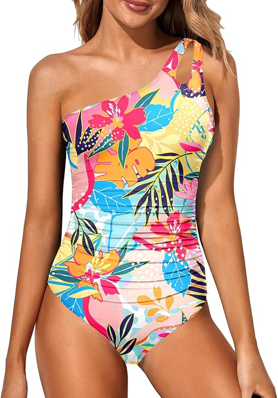 Grace - One-Shoulder Badeanzug