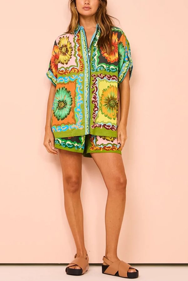 Disco Daisy - Shorts Set