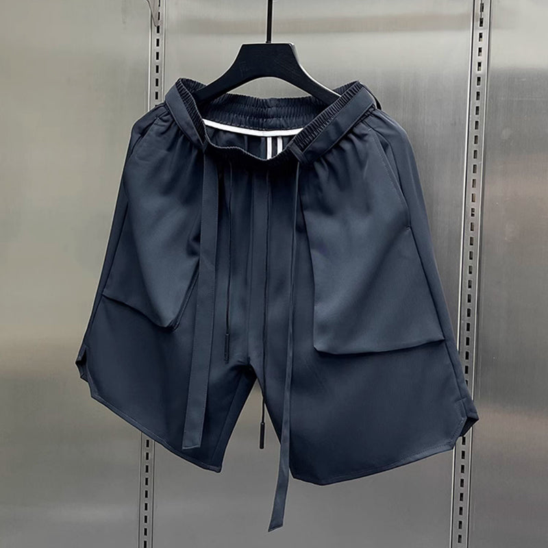 Lose Shorts mit geradem Bein