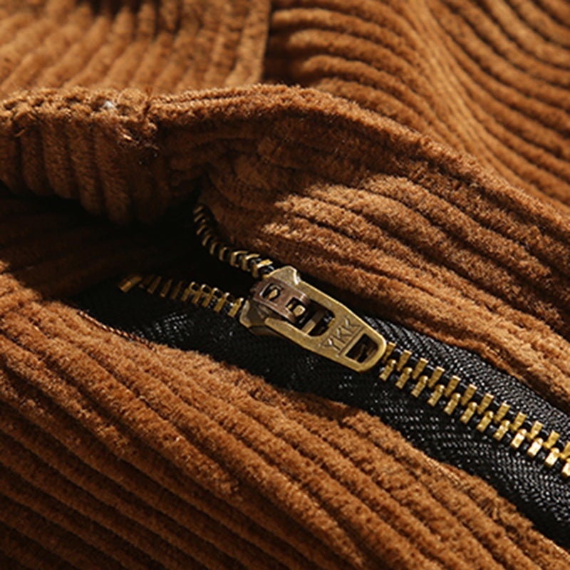 Cord-Hose mit weitem Bein
