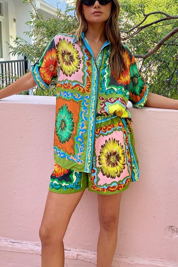 Disco Daisy - Shorts Set