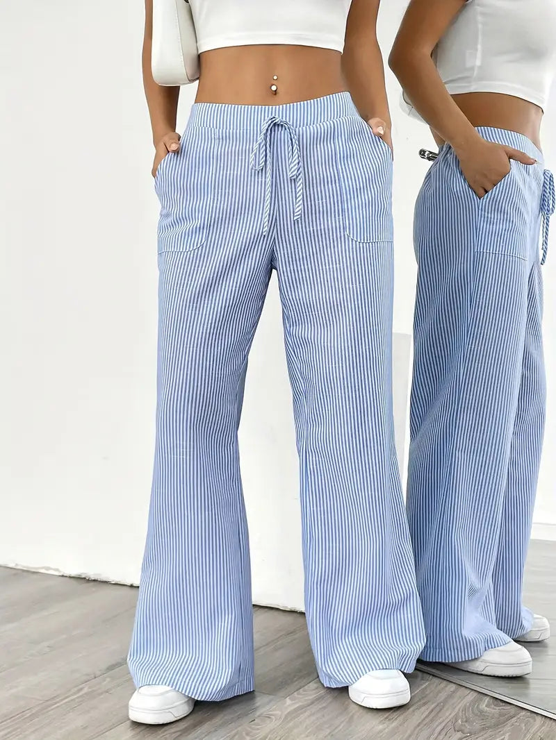 KARINA - STILVOLLE GESTREIFTE HOSE
