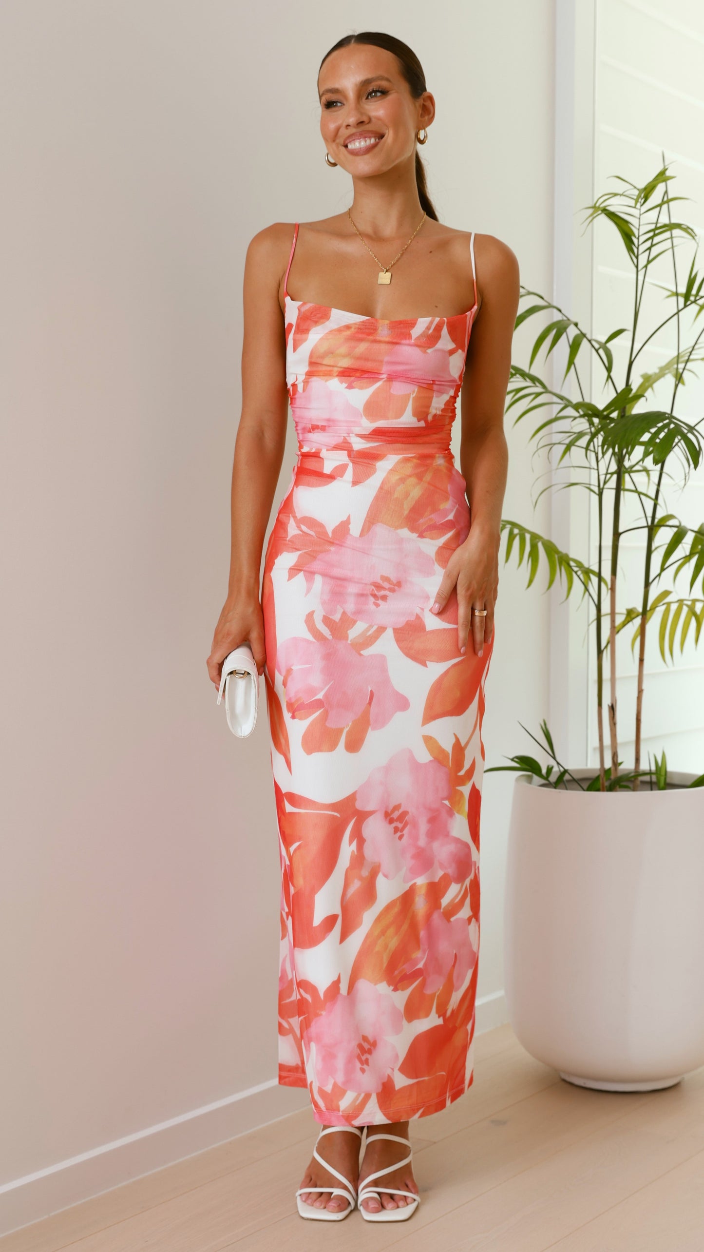 Ashley - Maxikleid mit Blumenmuster