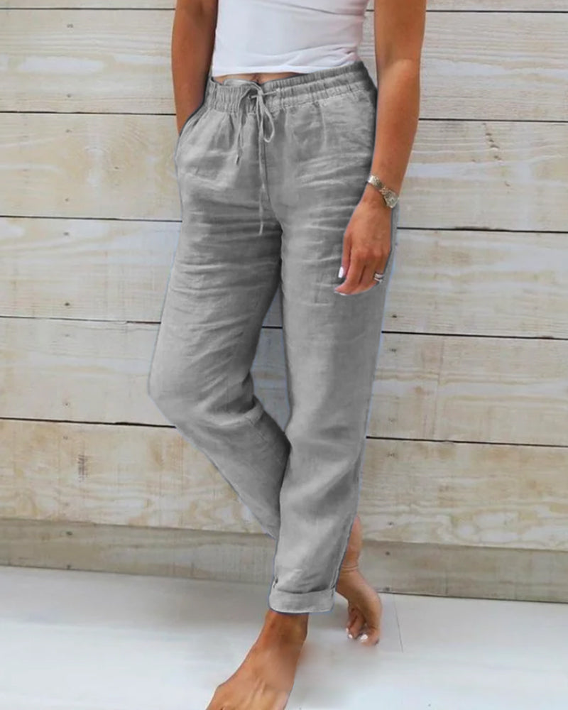 Emilia - Leichte, dehnbare Hose