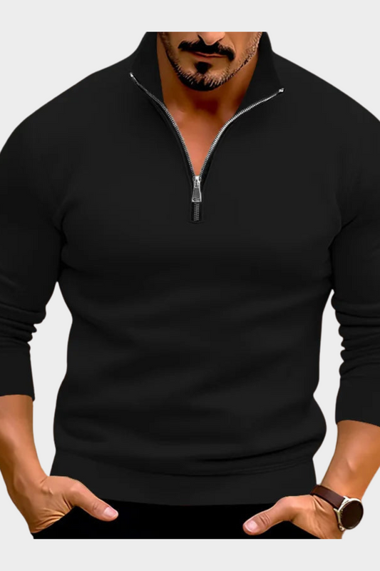 Levi - Lässiger Pullover mit Reißverschluss