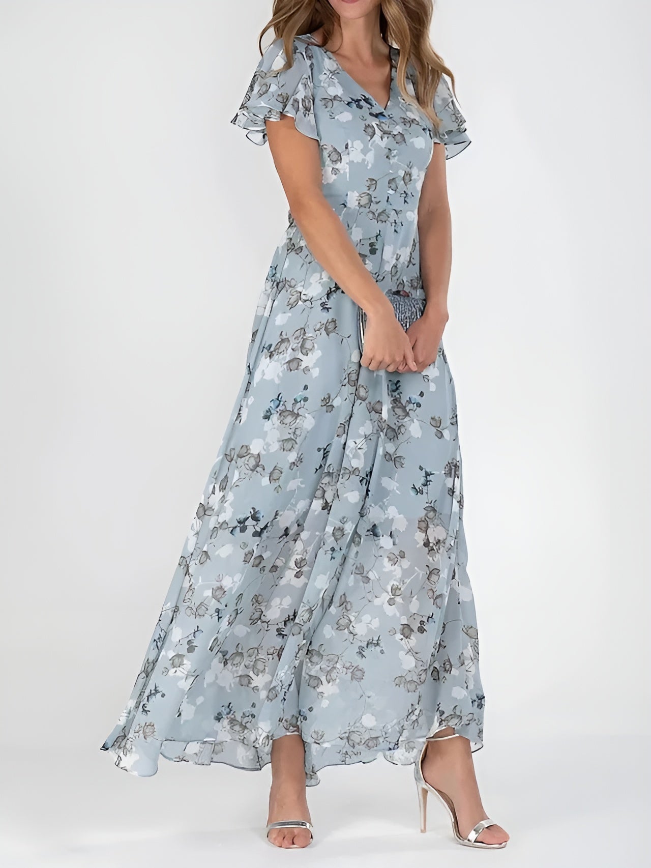 Halina - Elegantes Kleid, das den Bauch bedeckt