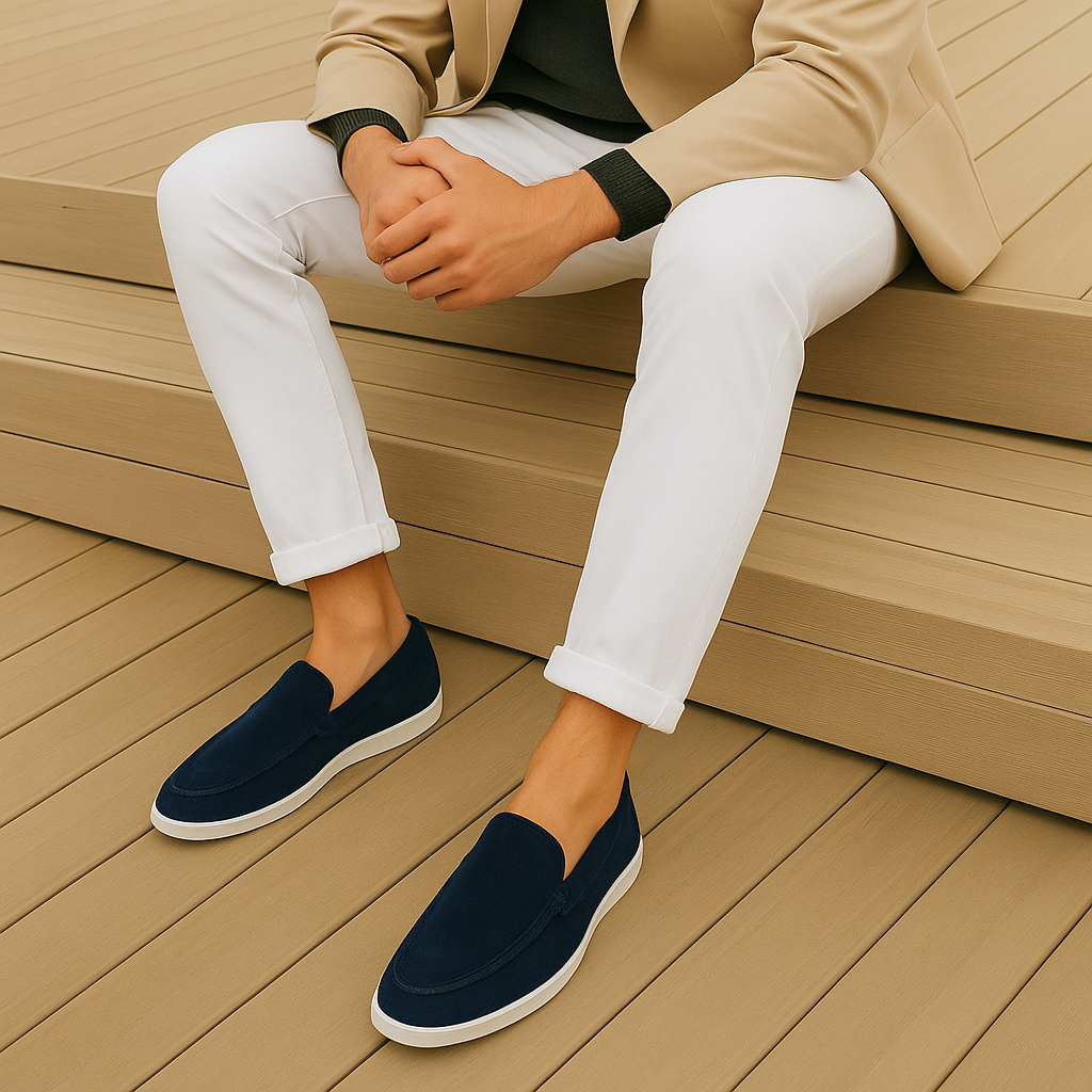 Silvan - Elegante Wildleder-Slipper
