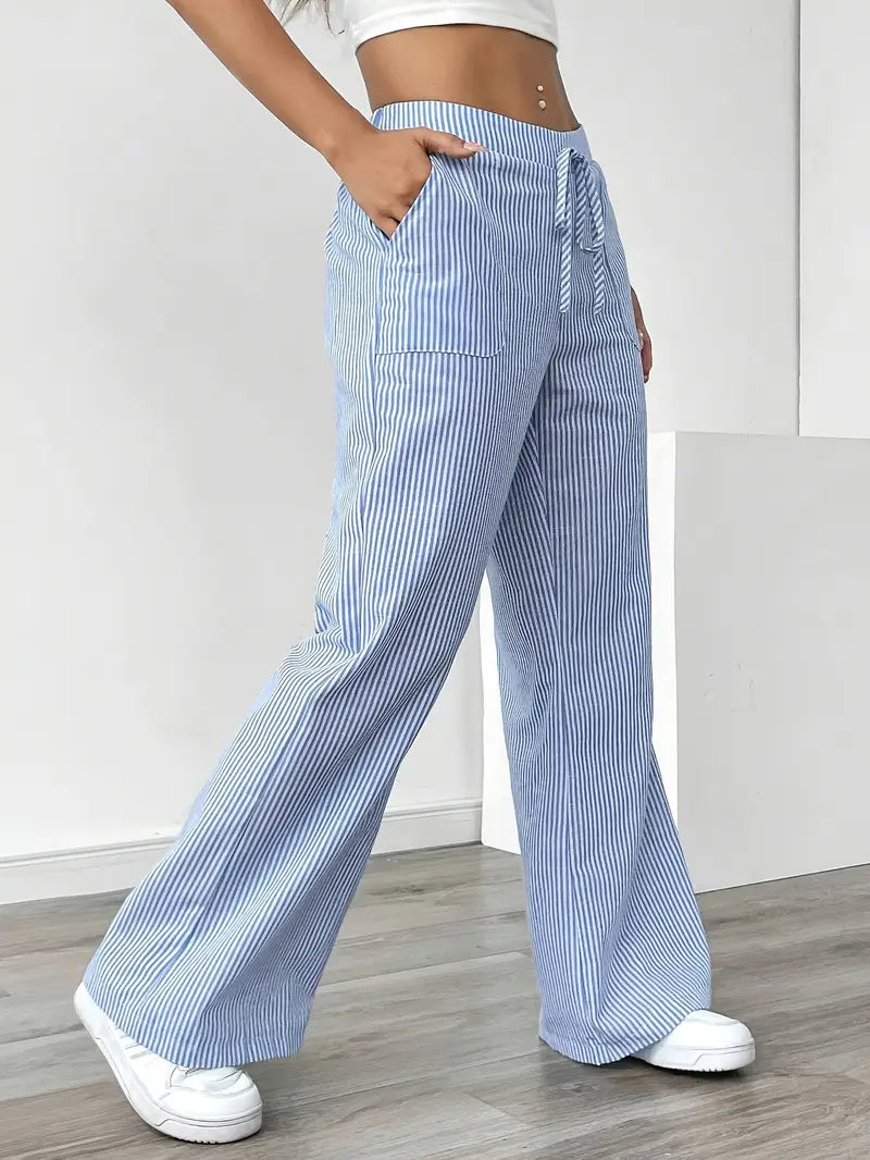KARINA - STILVOLLE GESTREIFTE HOSE