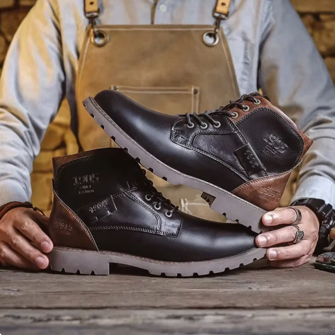 Adam - Vintage Lederstiefel