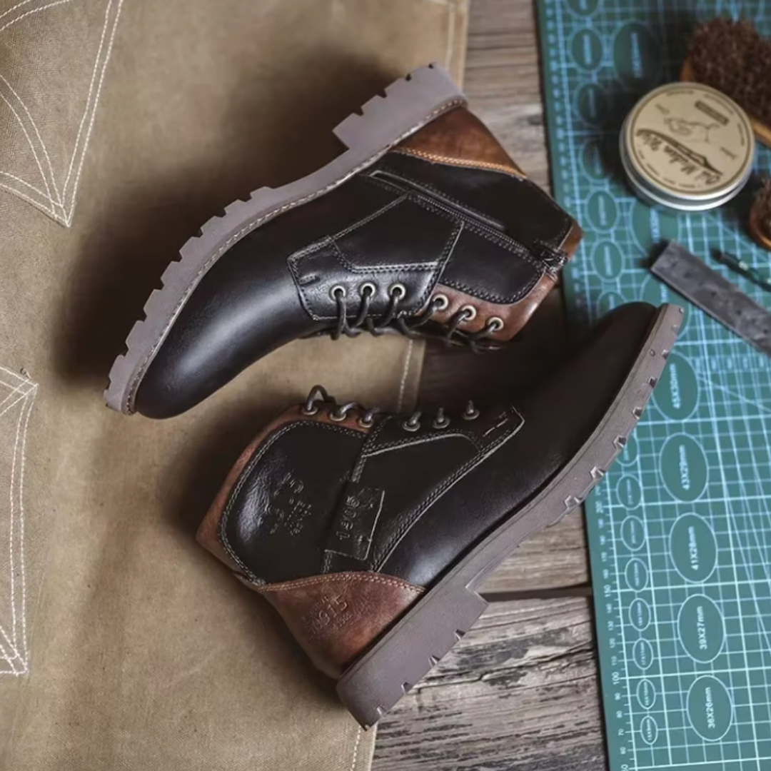 Adam - Vintage Lederstiefel