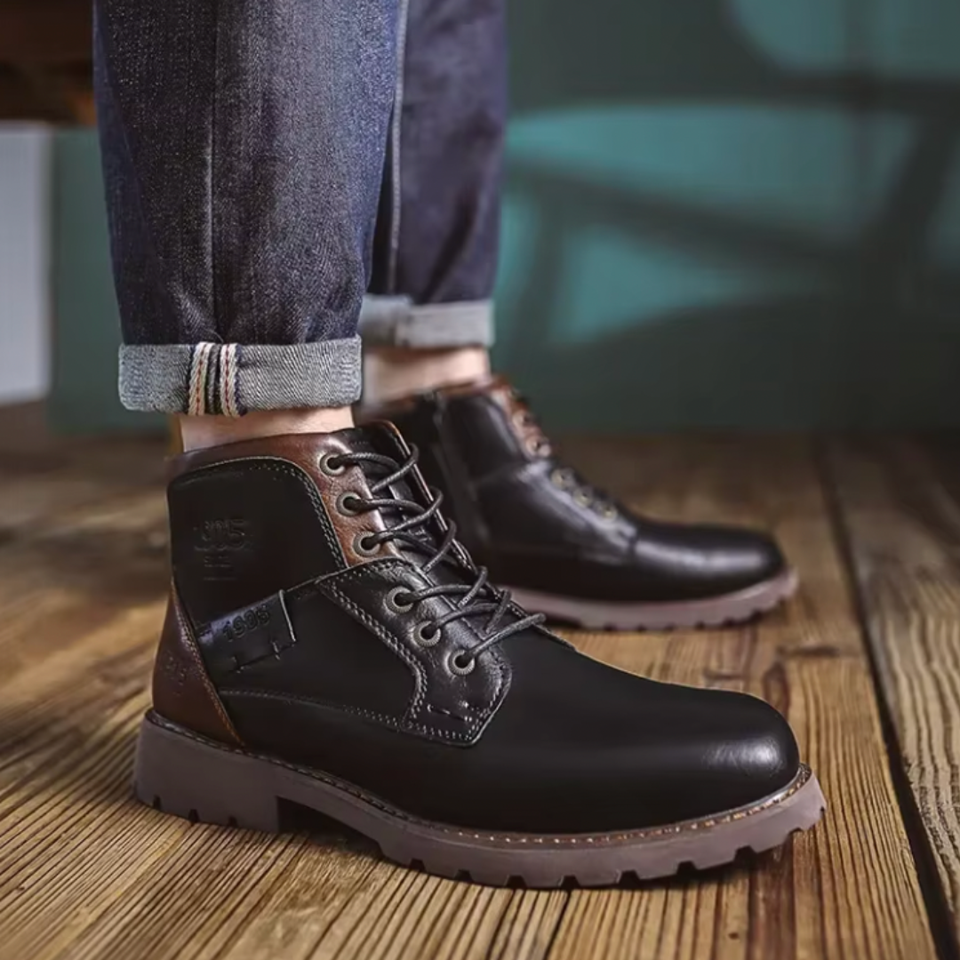 Adam - Vintage Lederstiefel