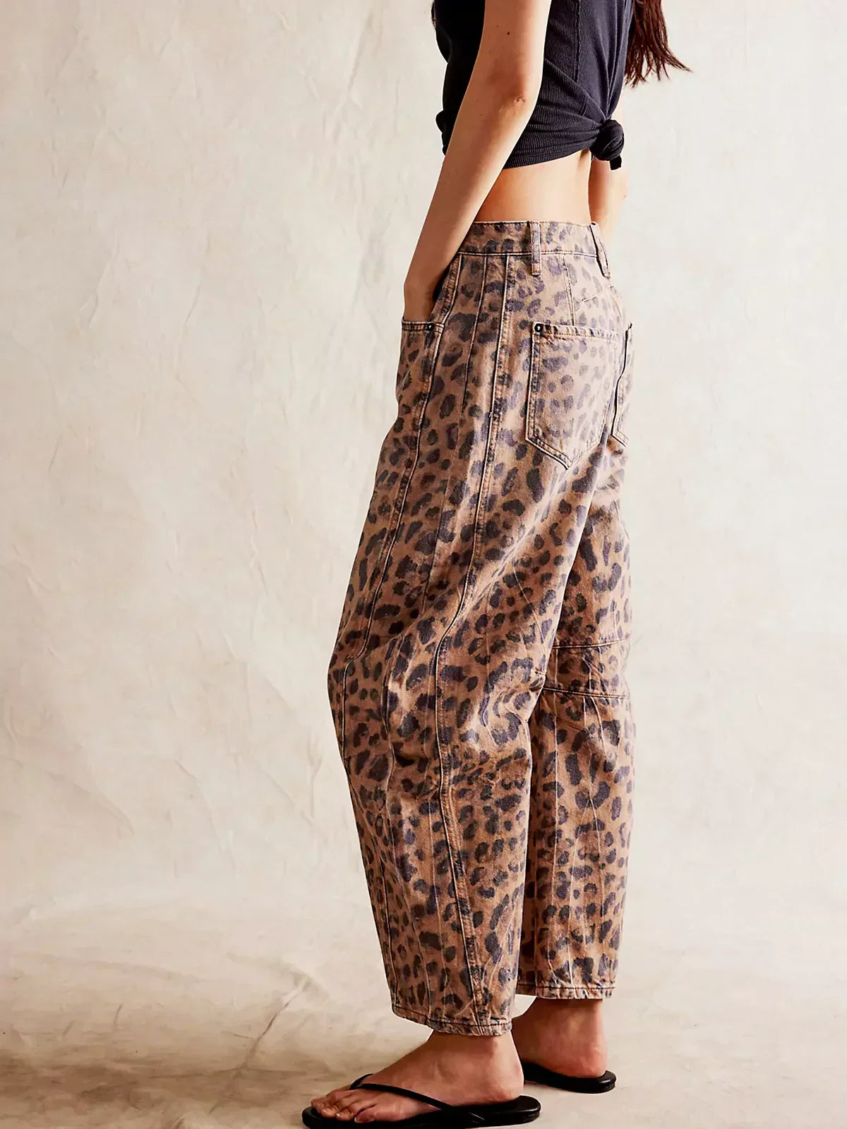 EDITH - BEQUEME LEOPARDENHOSE