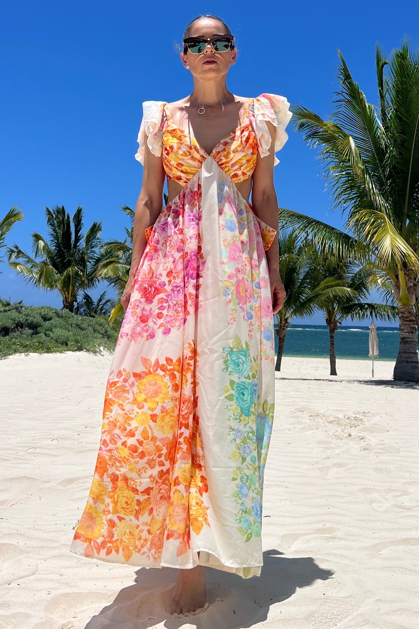 BLÜHEND - MAXIKLEID