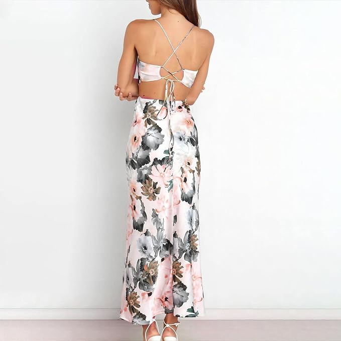 Jayne - Maxikleid mit Blumenmuster