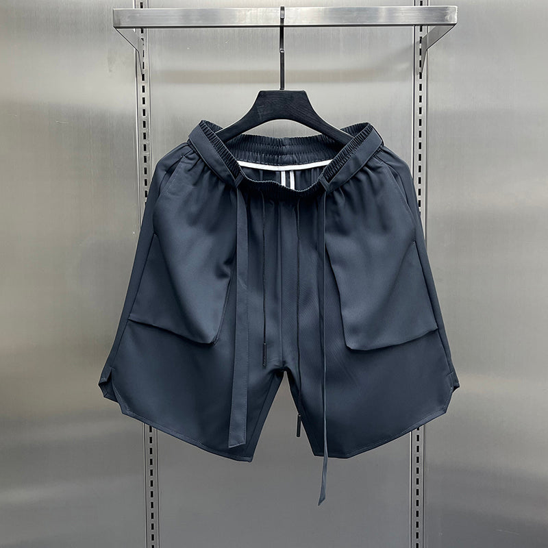 Lose Shorts mit geradem Bein