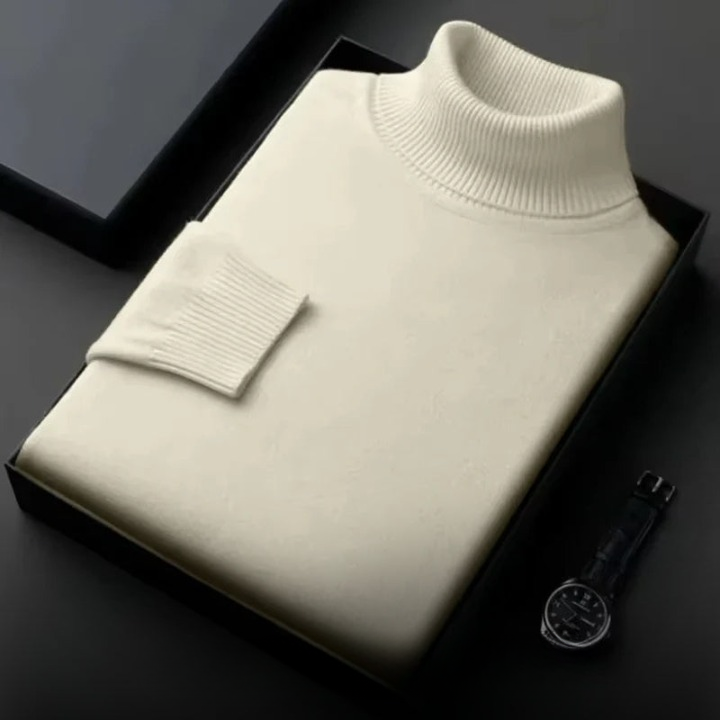 Leon - Rollkragenpullover aus Kaschmir