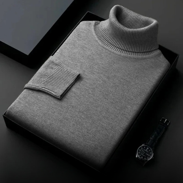 Leon - Rollkragenpullover aus Kaschmir
