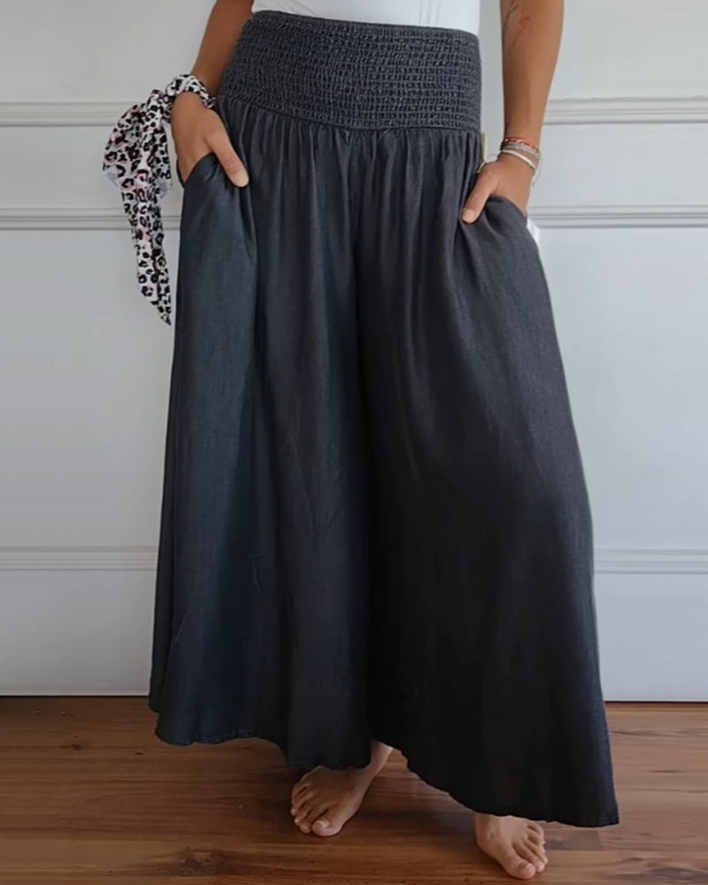 Amalia - Hose mit Gummizug in der Taille
