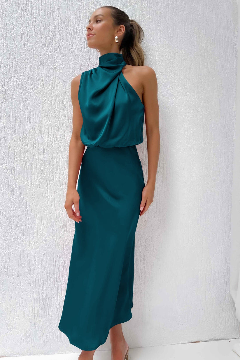 Blume - Elegantes langes Kleid