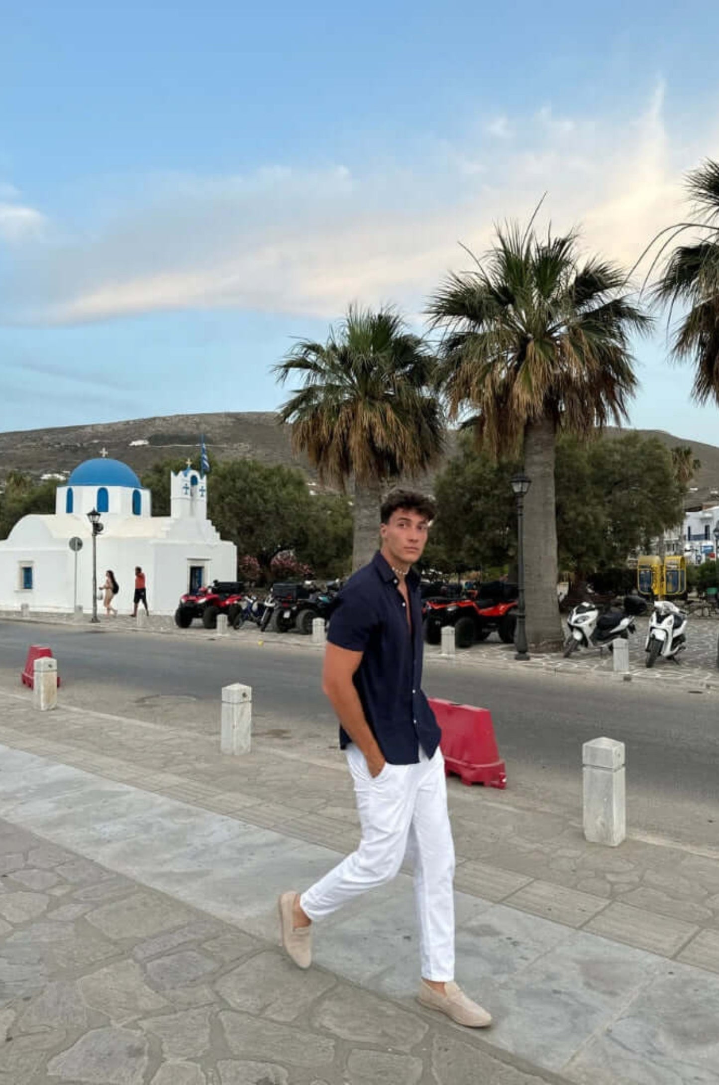 Leinen Sommer Pantalon