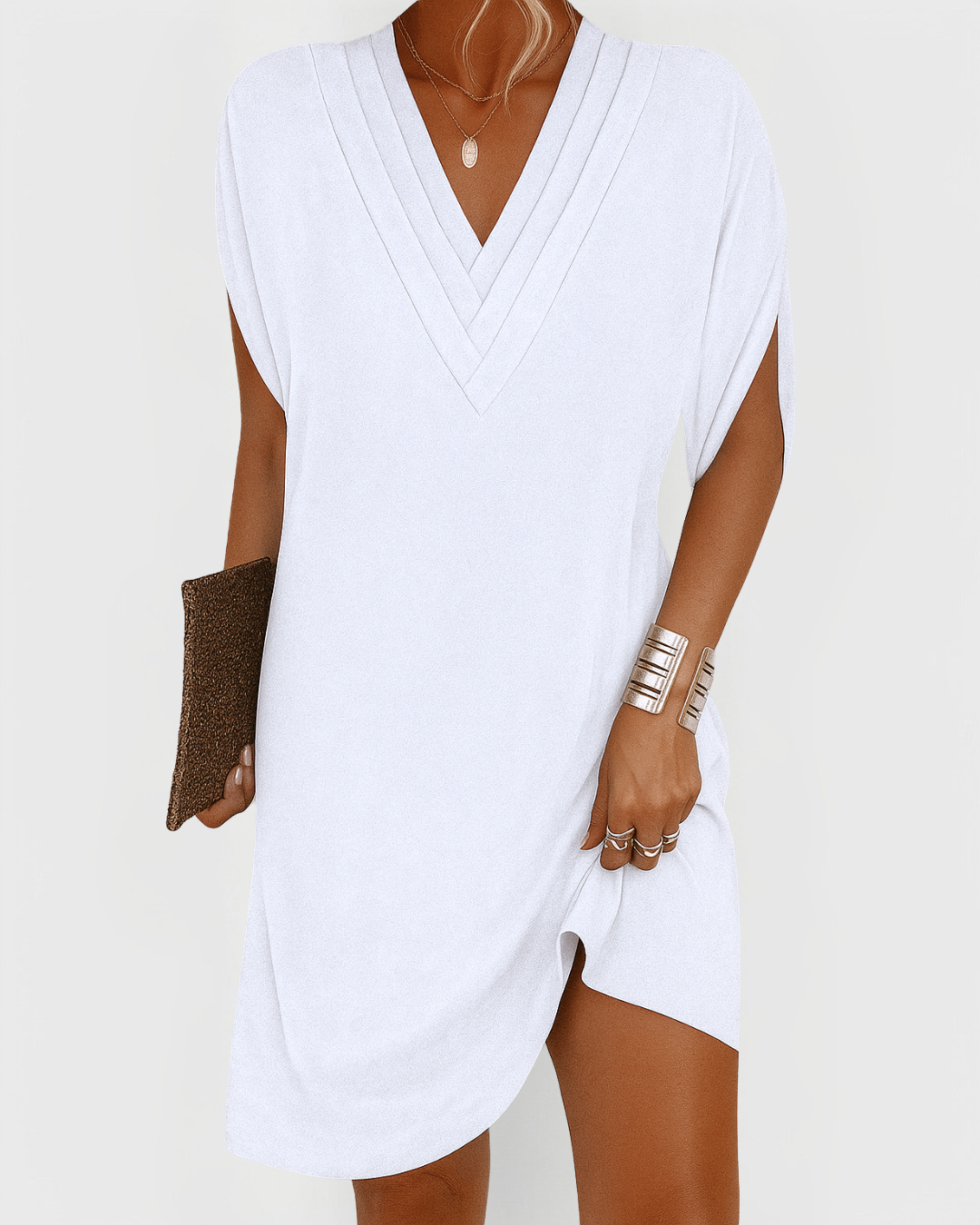 Jannie - Elegantes schmeichelndes Kleid