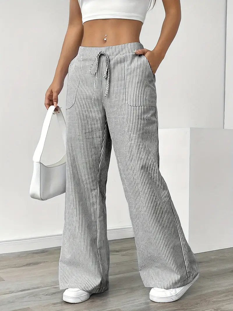 KARINA - STILVOLLE GESTREIFTE HOSE