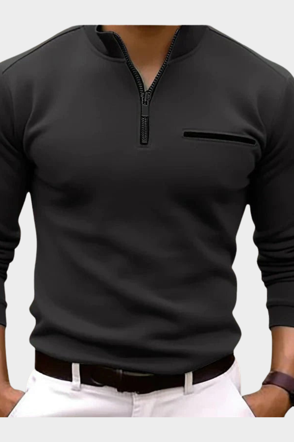 Peter - Bequemer langärmeliger Pullover