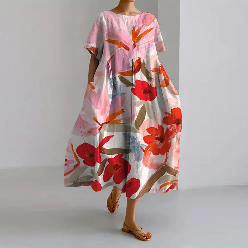 VALENTINA - Florales Sommerkleid