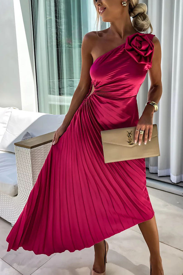 Lizbeth - Blumenkleid mit freier Schulter