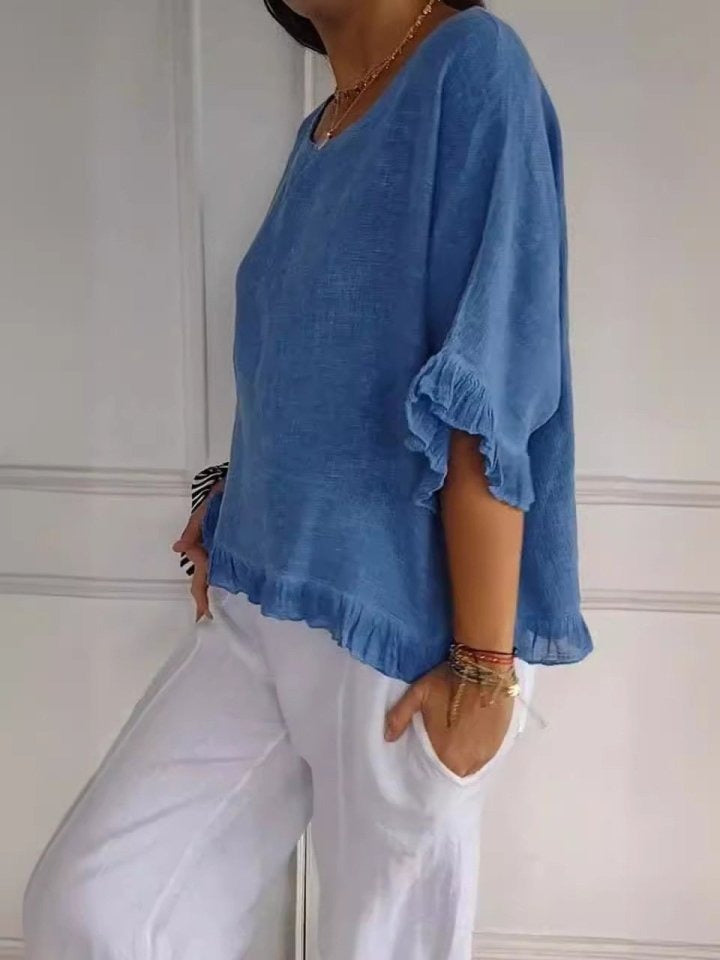 Lena - Elegante und lässige Bluse